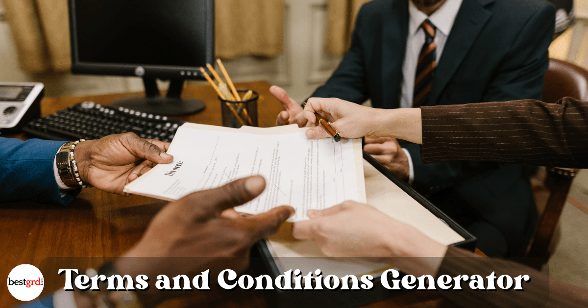 Terms and Conditions Generator- bestgrd.com